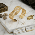 Zersh Atelier Gold Cuff/Bracelet