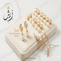 Zersh The Aureate Iridescence-Multi Set Earrings