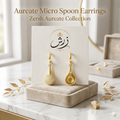 Zersh Aureate Micro Spoon Earrings